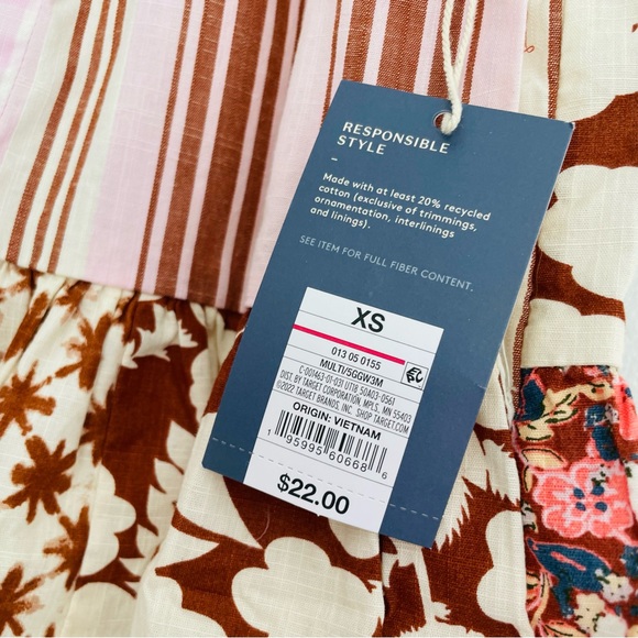 UT NWT Patchwork Skirt Size XS - Picture 10 of 10